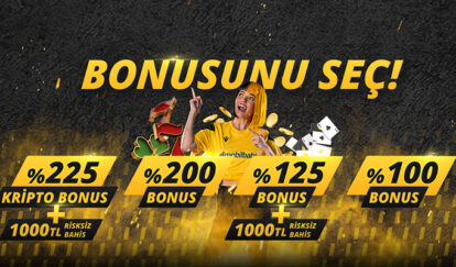 SENİN BONUSUN SENİN SEÇİMİN